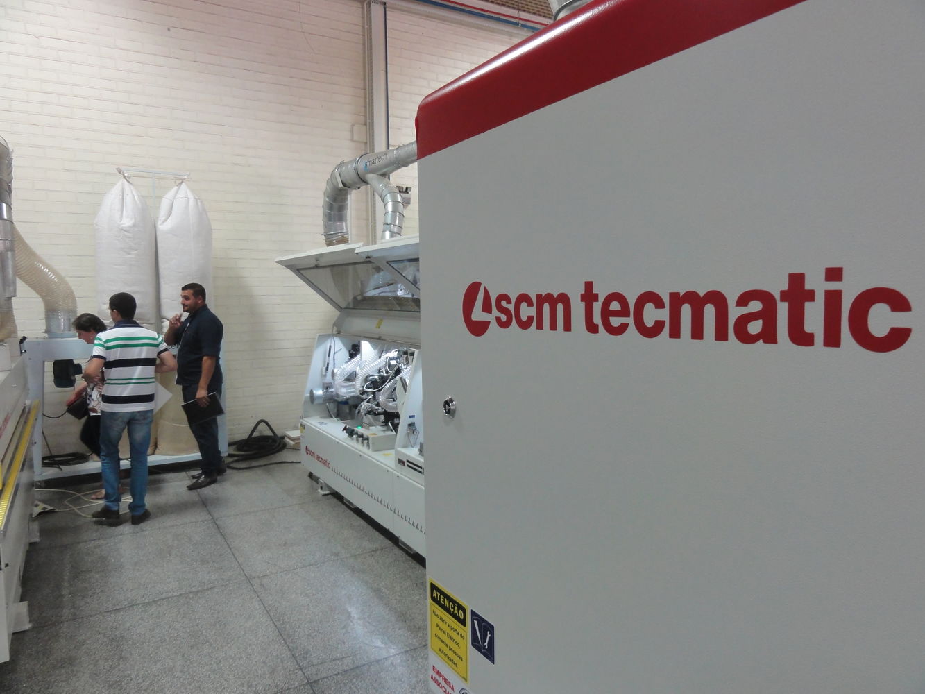 Puertas abertas Scm Group Tecmatic