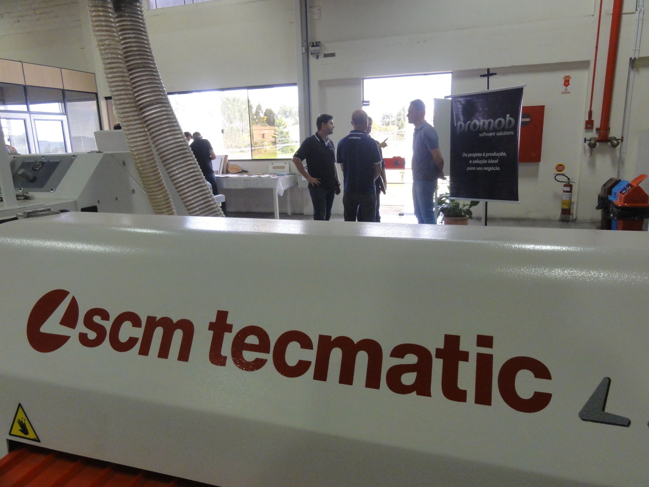 Puertas abertas Scm Group Tecmatic