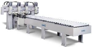 Opdeelzaag - Throughfeed panel saws - sag stc