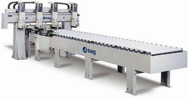 Opdeelzaag - Throughfeed panel saws - sag sml