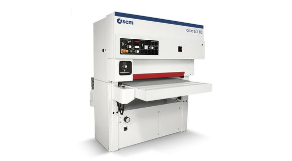 Automatischer Breitbandkalibrier- und Feinschliffautomat DMC SD 10 - SCM Group