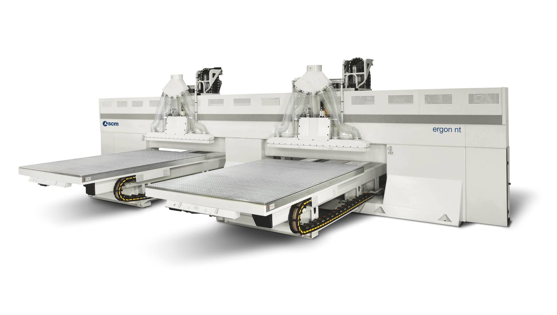 CNC bewerkingscentra's - CNC Nesting machines voor boren en frezen - ergon nt