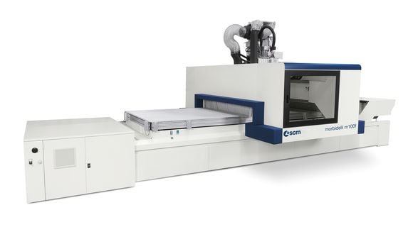 Scm cnc router shop for sale
