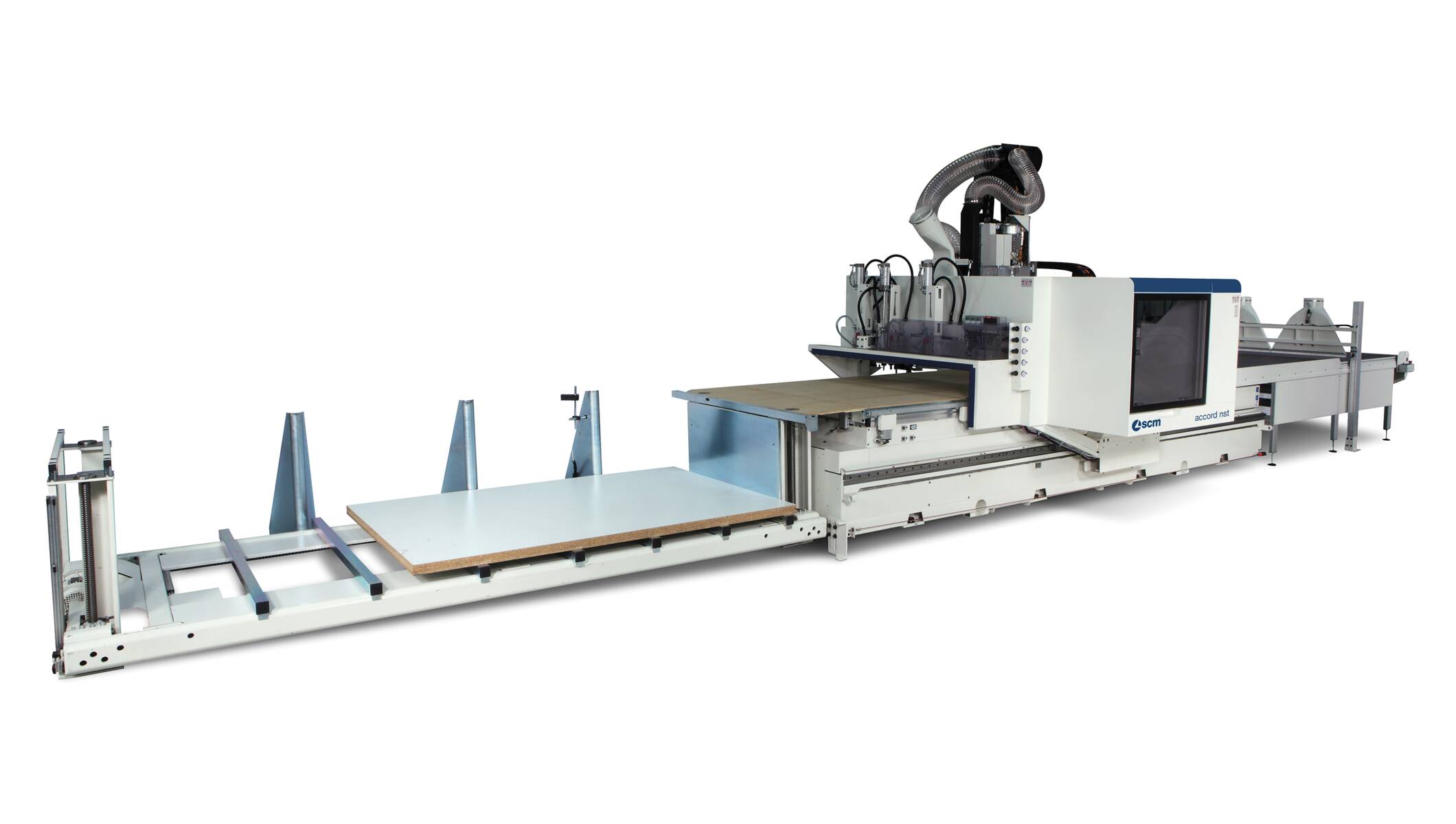 CNC bewerkingscentra's - CNC Nesting machines voor boren en frezen - accord nst