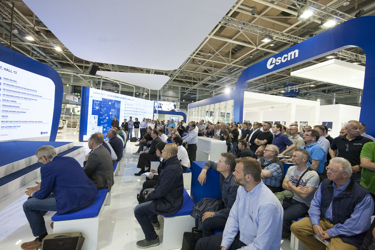 Diary from Hanover.  An exciting start for Scm at Ligna 2017