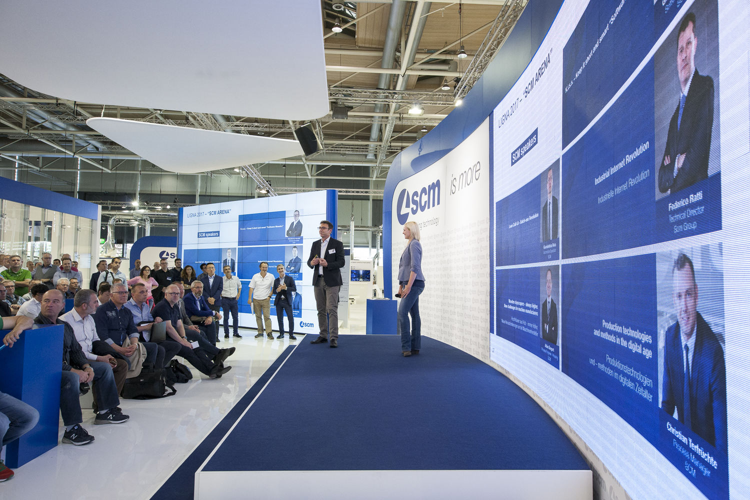 Diary from Hanover.  An exciting start for Scm at Ligna 2017