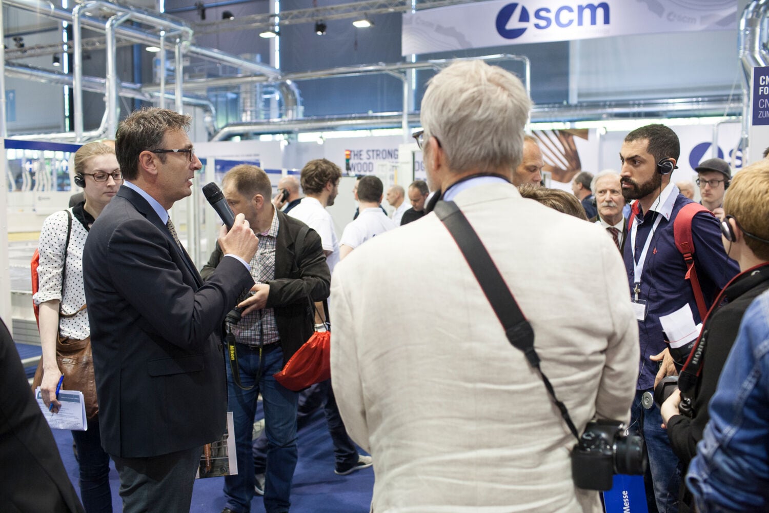 Diary from Hanover.  An exciting start for Scm at Ligna 2017