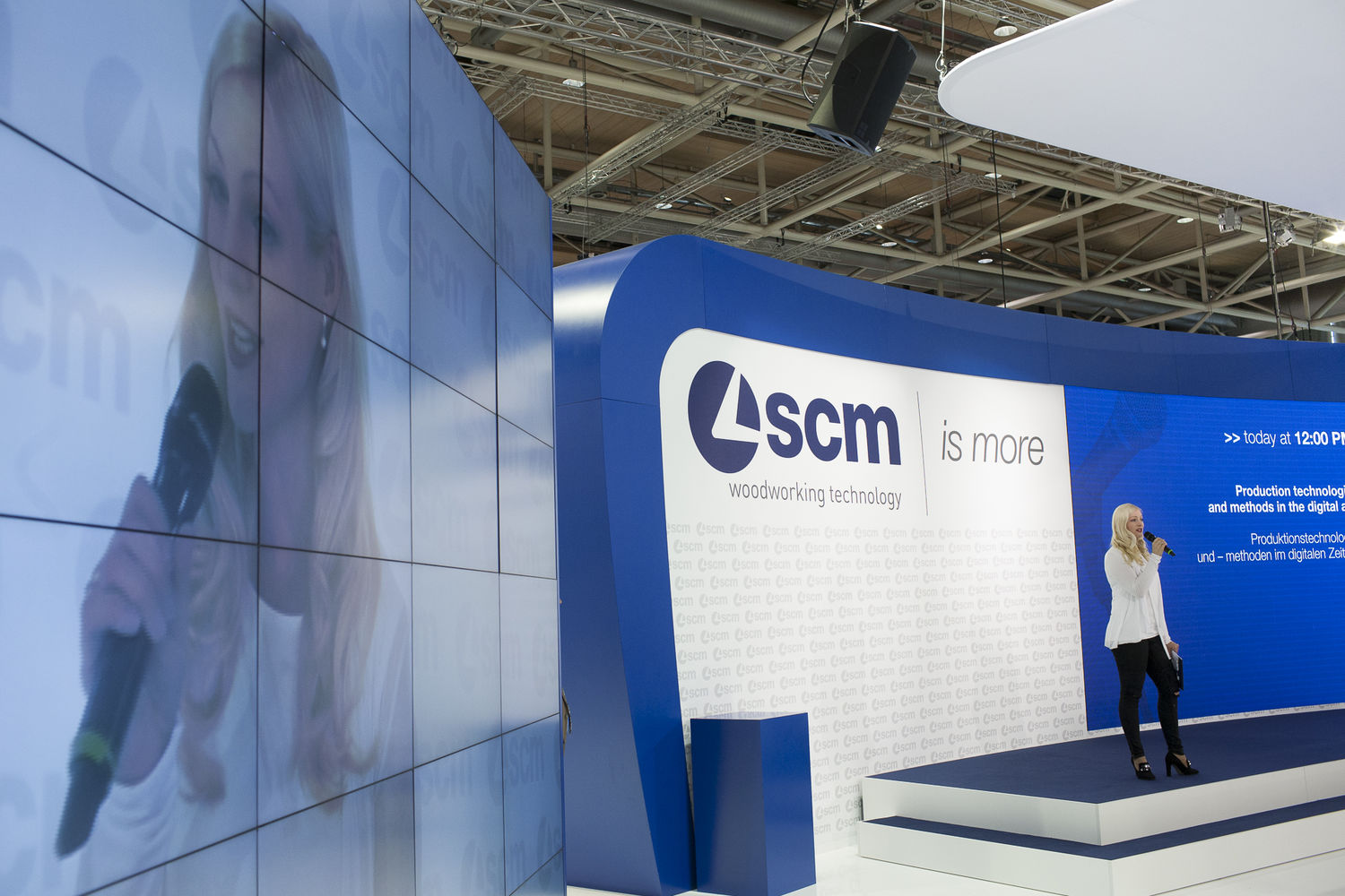 Diary from Hanover.  An exciting start for Scm at Ligna 2017