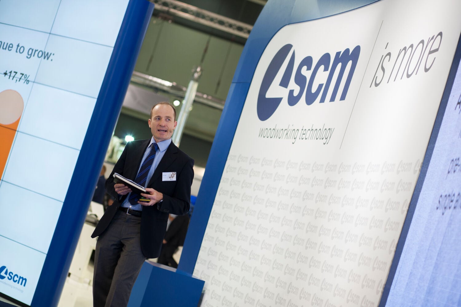 Diary from Hanover.  An exciting start for Scm at Ligna 2017