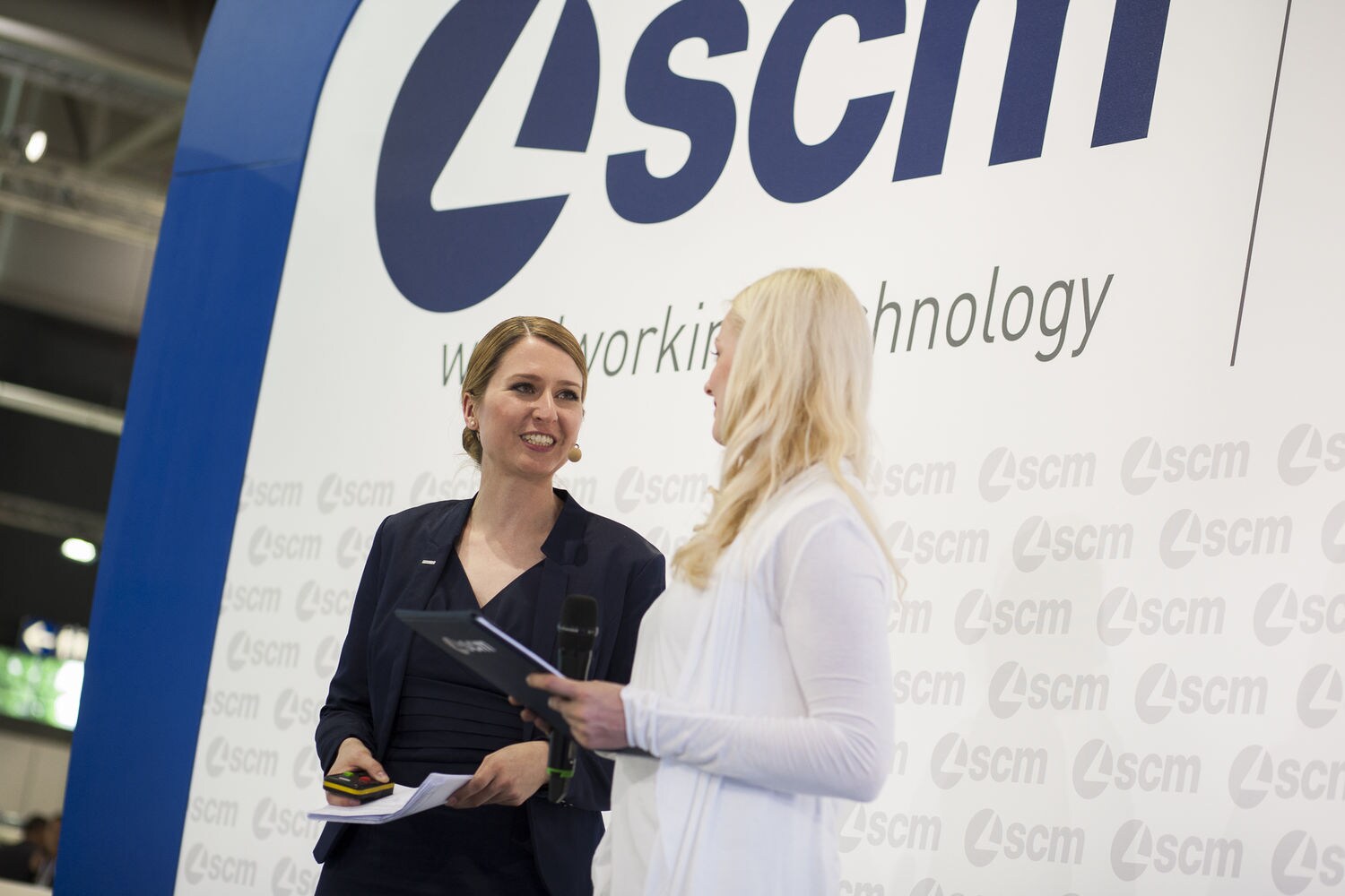 Diary from Hanover.  An exciting start for Scm at Ligna 2017