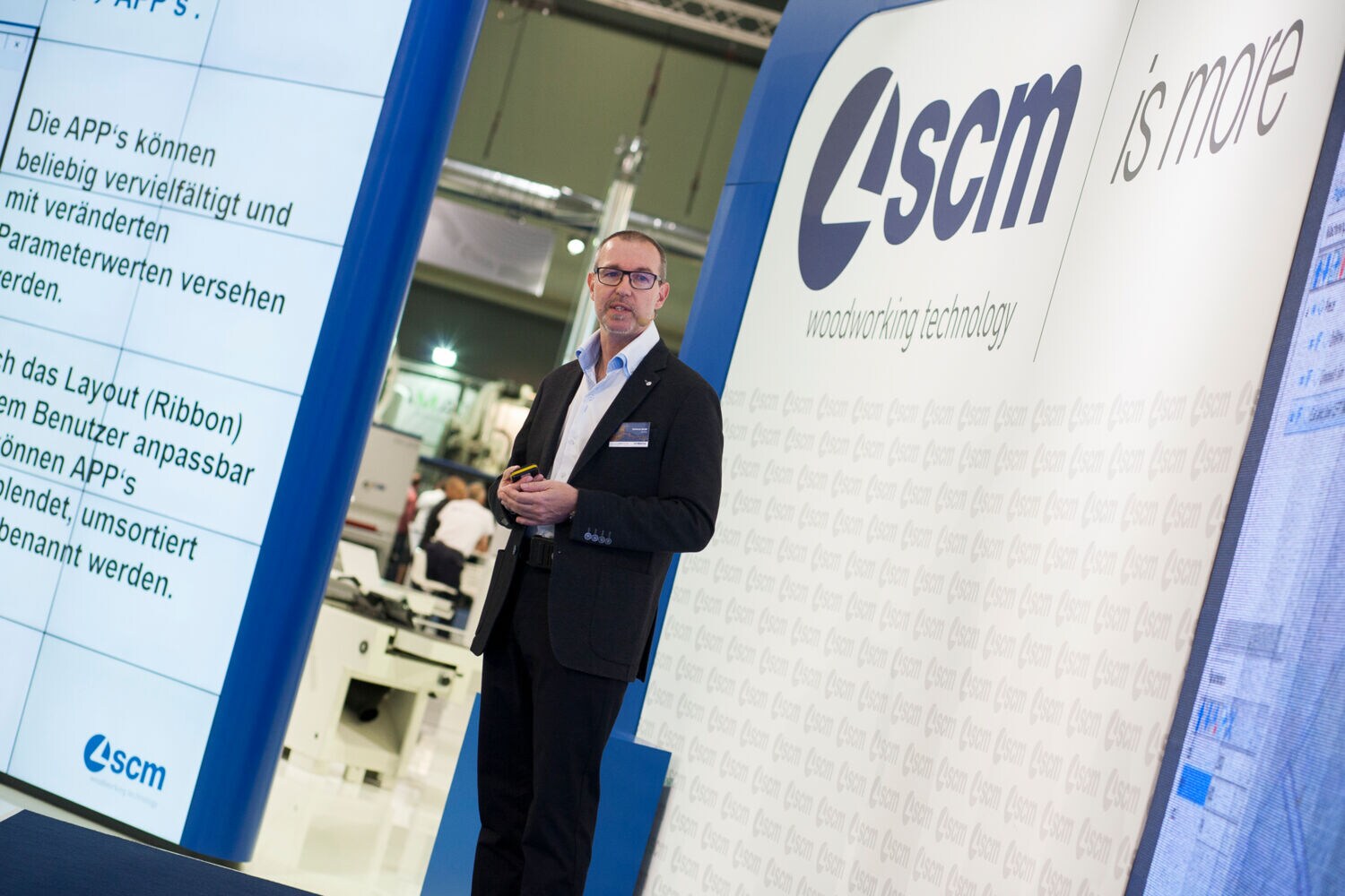 Diary from Hanover.  An exciting start for Scm at Ligna 2017