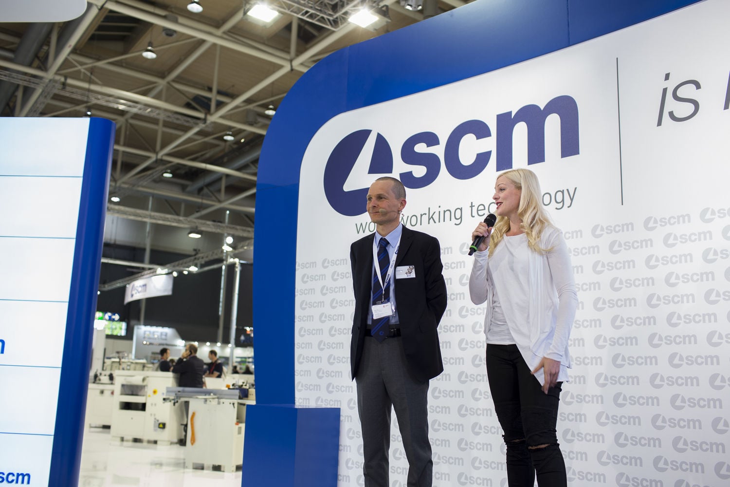 Diary from Hanover.  An exciting start for Scm at Ligna 2017