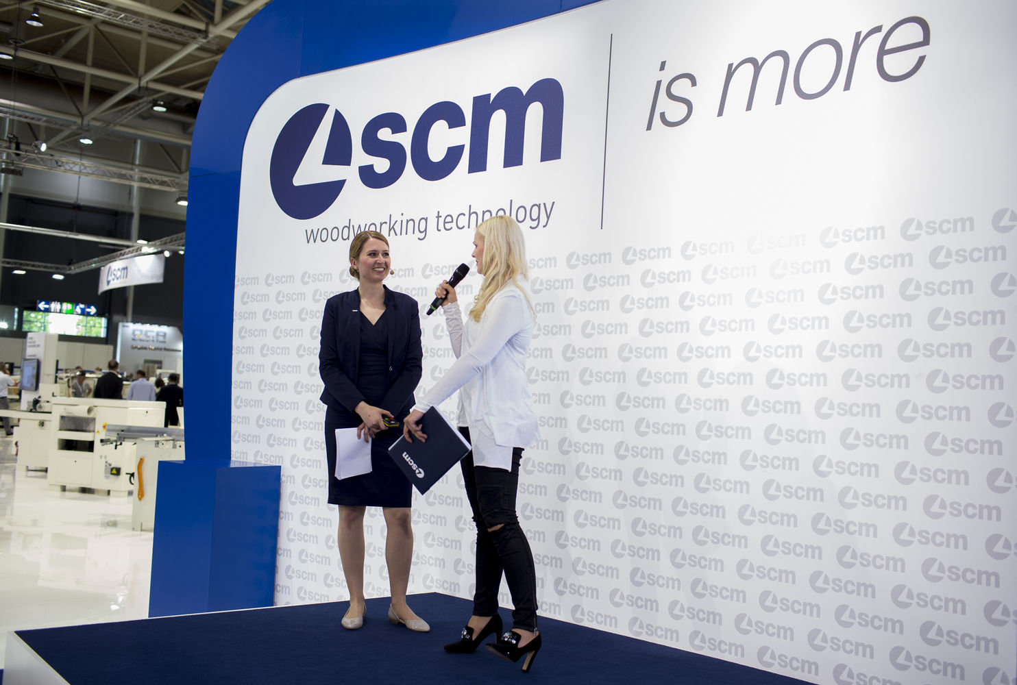 Diary from Hanover.  An exciting start for Scm at Ligna 2017