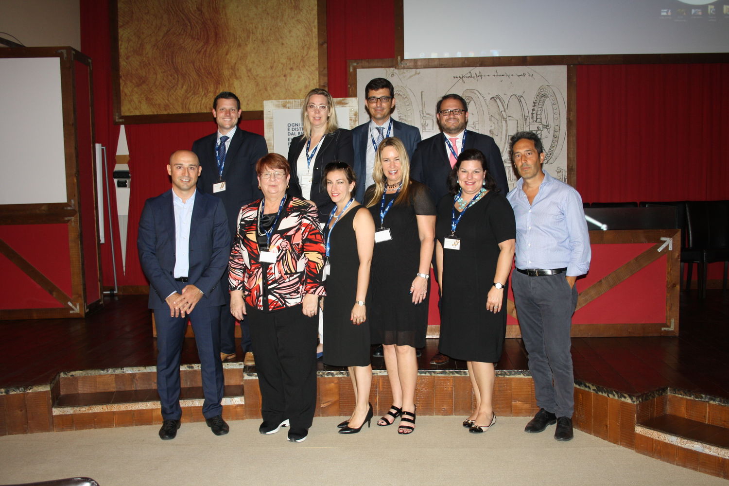 A "Partnership Gwinnett" delegation visit the SCM Group 