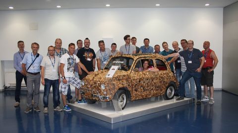 A "Partnership Gwinnett" delegation visit the SCM Group 