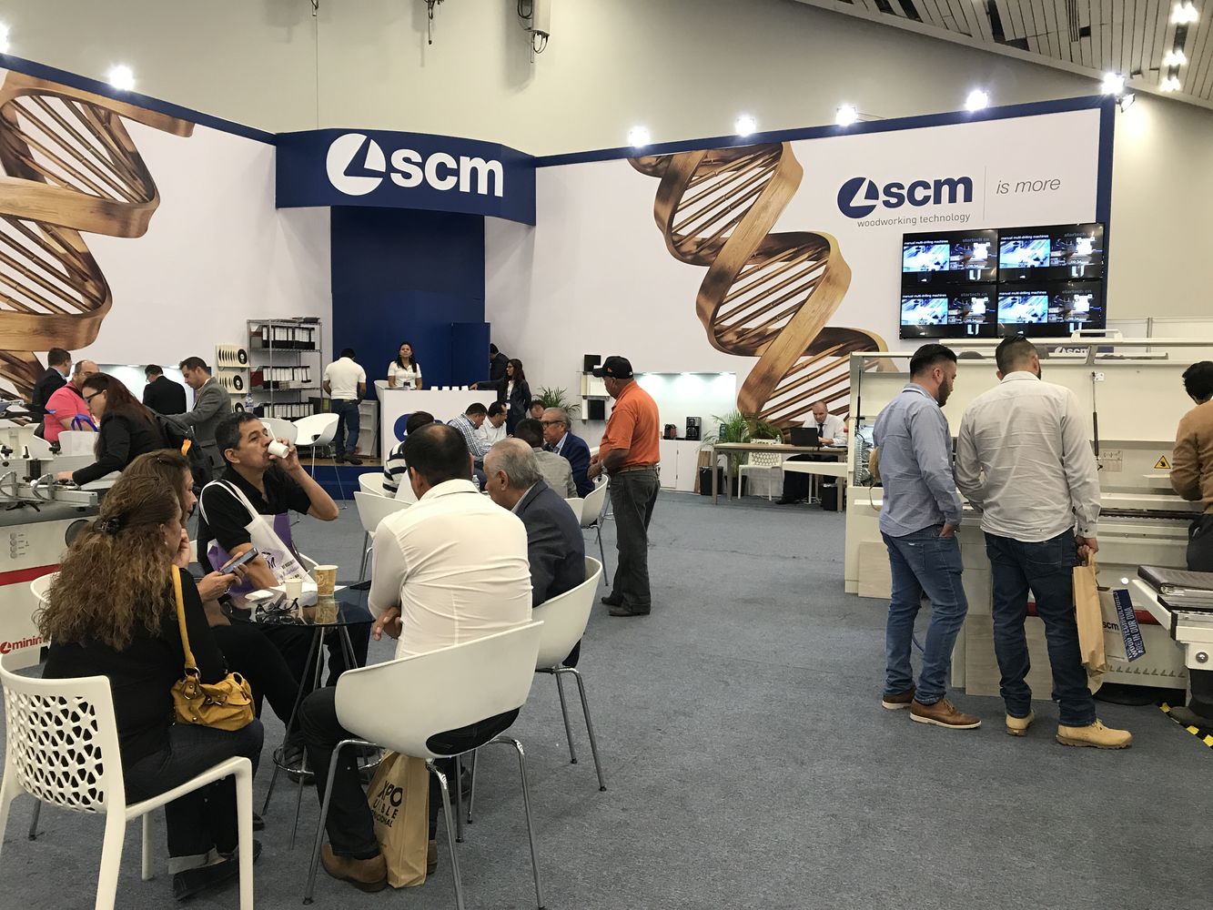 Gran éxito de SCM en tecno mueble internacional