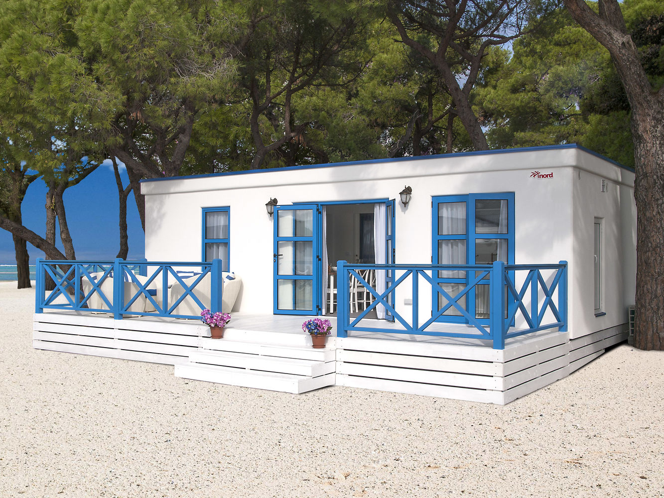 Nord Produkt mobile homes at the Rimini Sun trade show