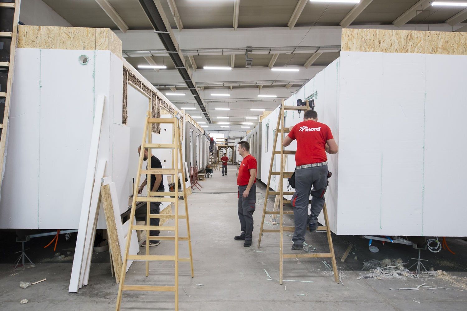 Nord Produkt mobile homes at the Rimini Sun trade show