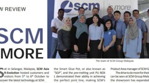 SCM Group Asia on "Panels & Furniture ASIA"