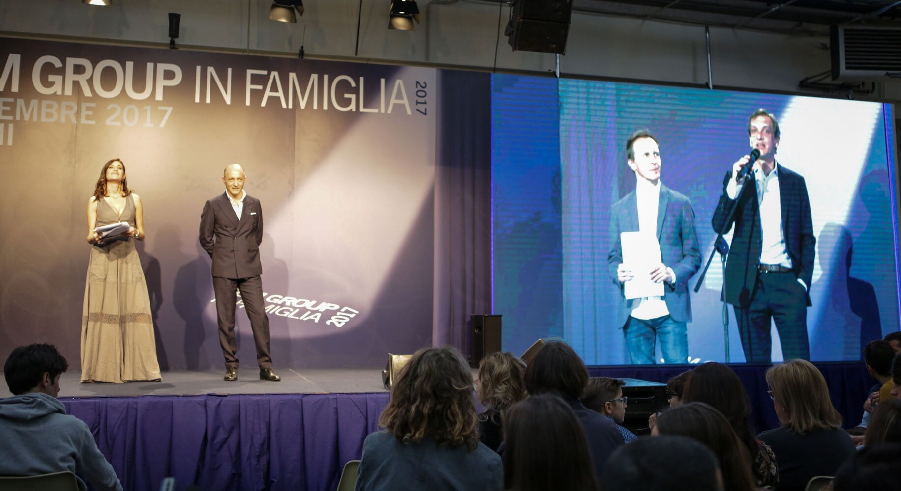 Scm Group festeggia con le famiglie insieme a Giacobazzi e Militello