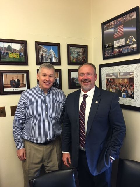 Rob Howell visits Capitol Hill in Support of the Woodworking Industry