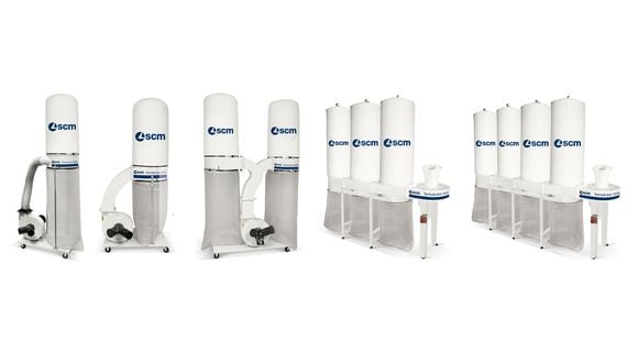 Vacuum Dust Extractors with Bag Formula - SCM Group