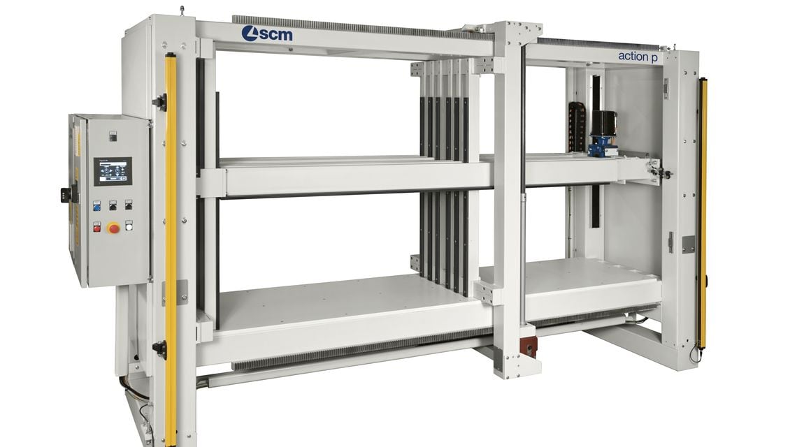 Electro Mechanical Cabinet Clamp Action P - SCM Group