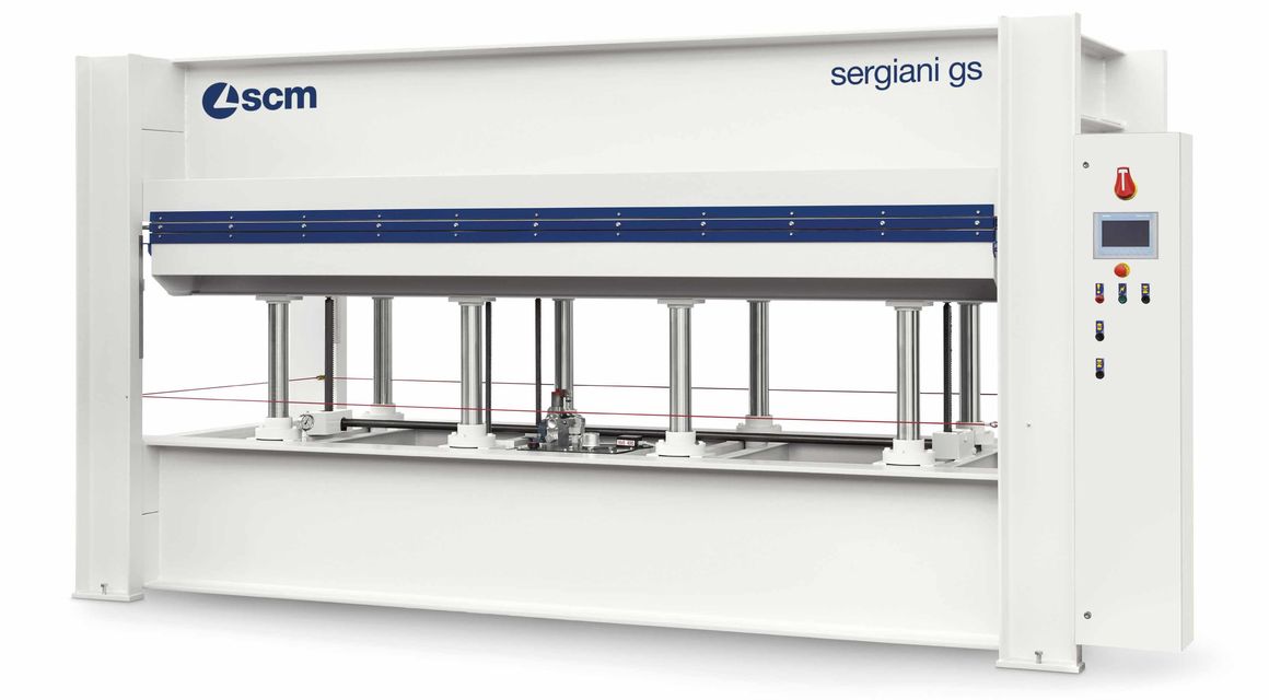 Presse mit elektronischer Steuerung und manuellem Beladen Sergiani GS - SCM Group