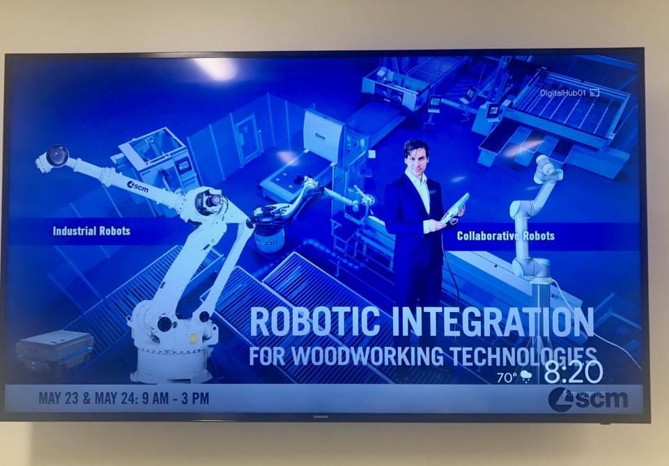 Robotic Integration for Woodworking Technologies