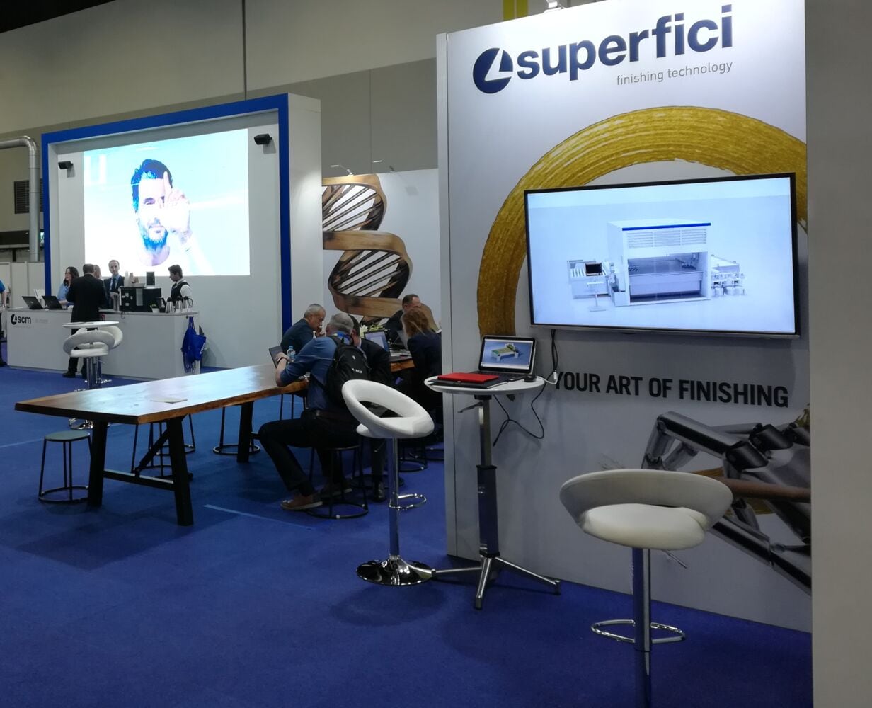 Superfici is in Sydney for the AWISA 2018 fair