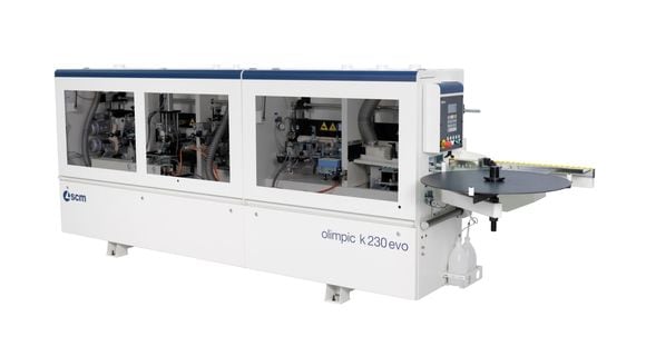 Automatische einseitige Kantenanleimmaschine Olimpic k 230 evo - SCM Group