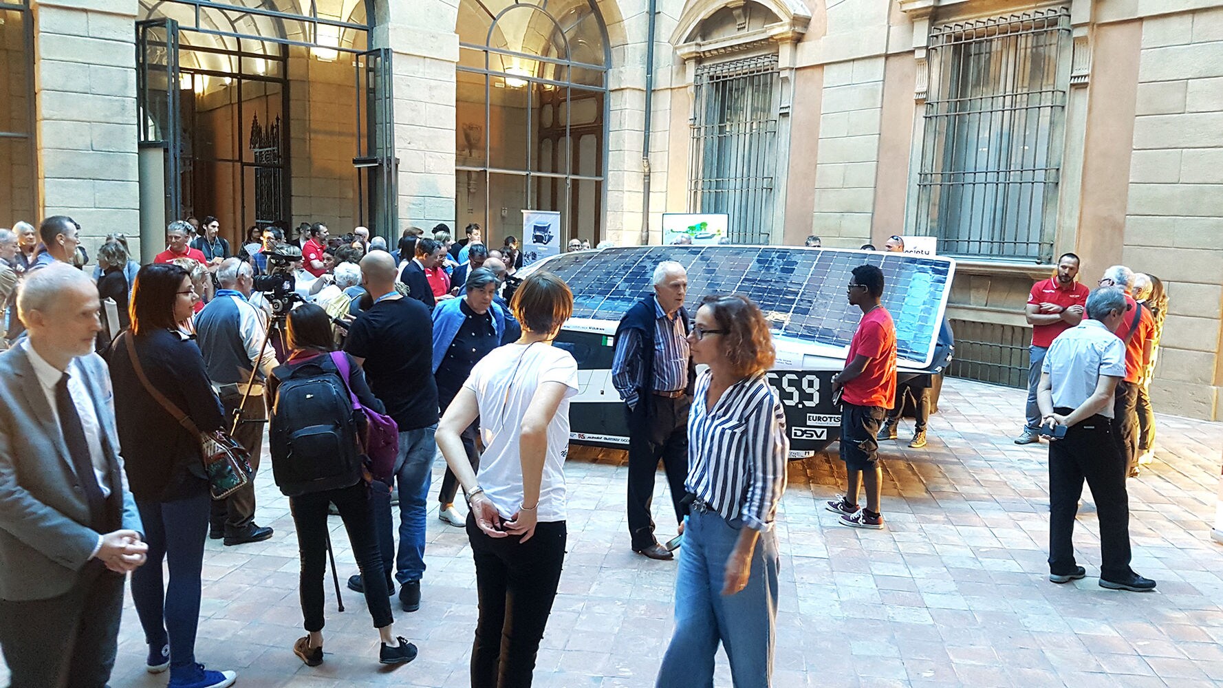 Emilia 4 et Scm Group à la nuit européenne des chercheurs de l'université de Bologne