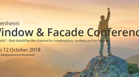 SCM at the Rosenheim Window & Facade Conference: we are there