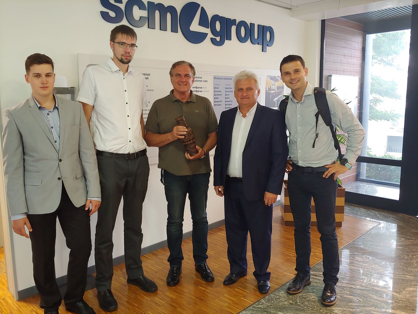 Студенческая практика в SCM, Италия