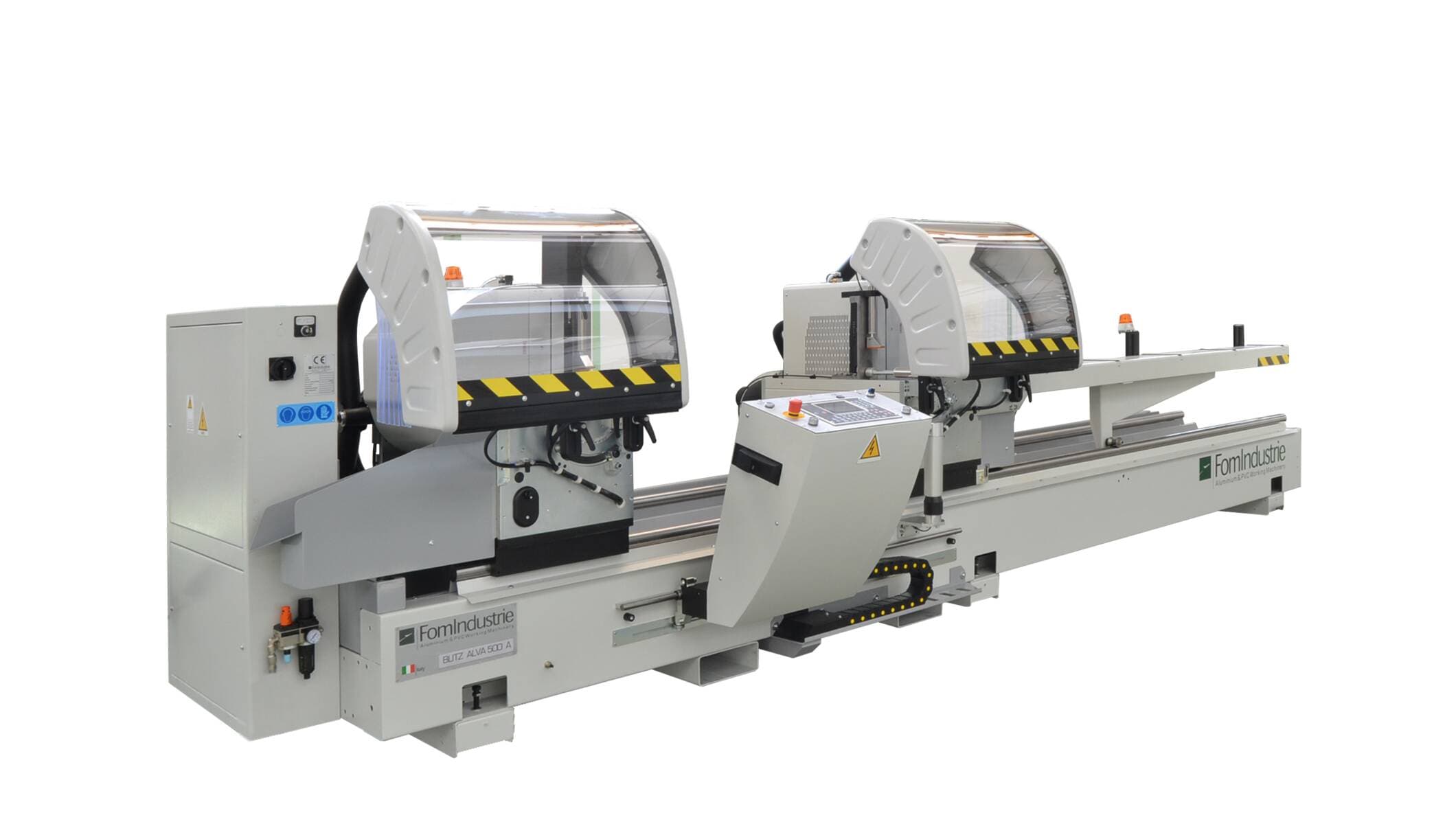 Aluminium Processing - Double Head Saw - FOM Blitz Alva 500 Aluminium Double Mitre Saw