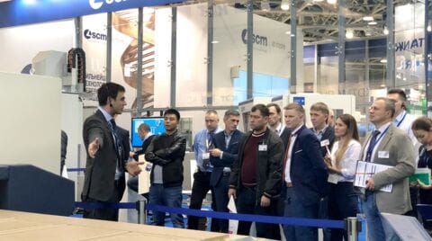 SCM at LESDREVMASH 2018 to change the woodworking future
