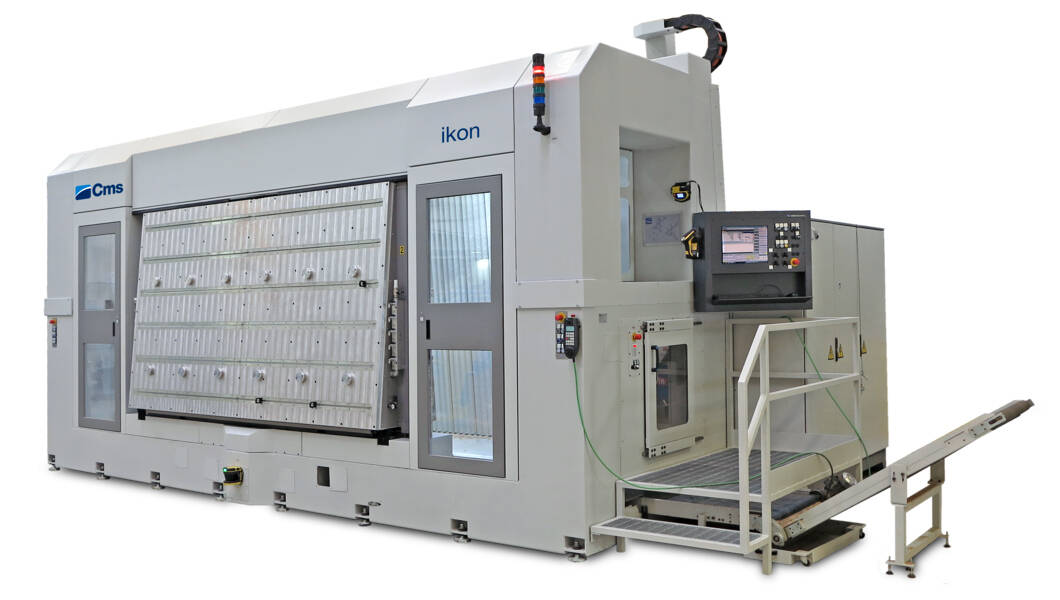 Estaciones de trabajo CNC de cinco ejes para fresado y perforación - Estaciones de trabajo CNC monobloque para fresado horizontal - ikon