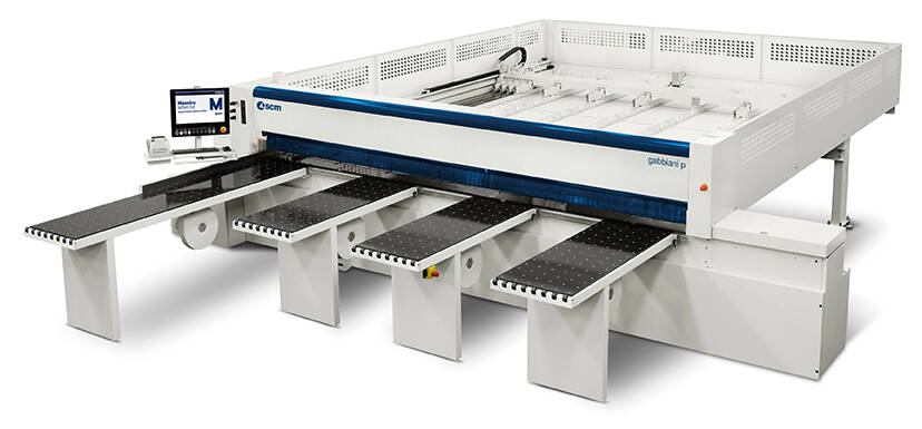Automatic Single-Blade Beam Saw Gabbiani P - SCM Group