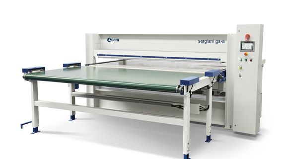 Single Opening Press with Manual Loading Sergiani GSA - SCM Group