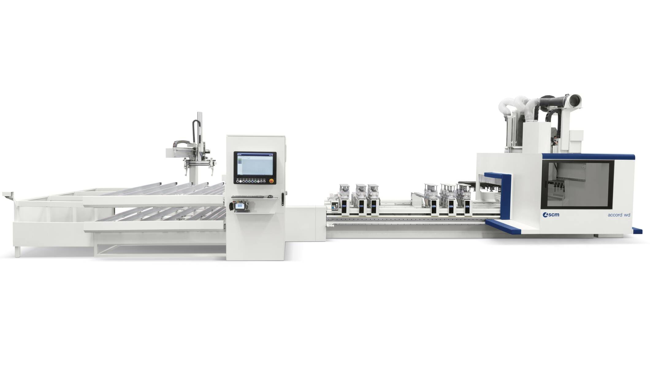 CNC-Bearbeitungszentren - CNC-Bearbeitungsmaschinen zum Fräsen und Bohren - accord wd