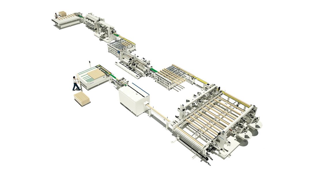 Production Line Doors and Window Frames System - SCM Group