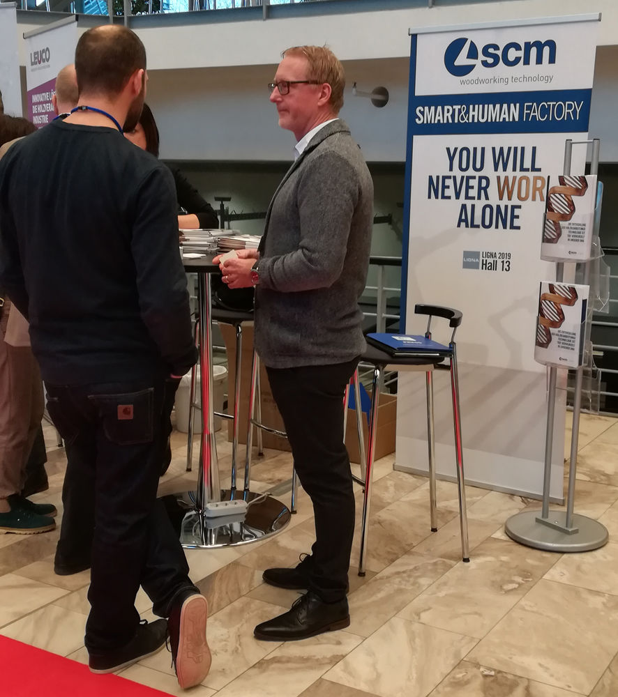 A Scm partner da Ligna Preview em Hannover