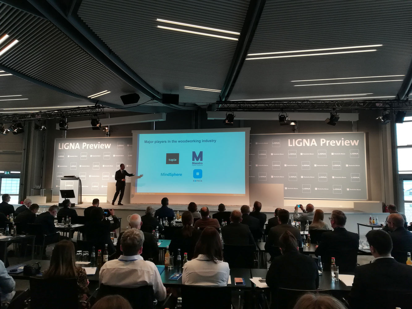 SCM, partner of Ligna Preview in Hanover