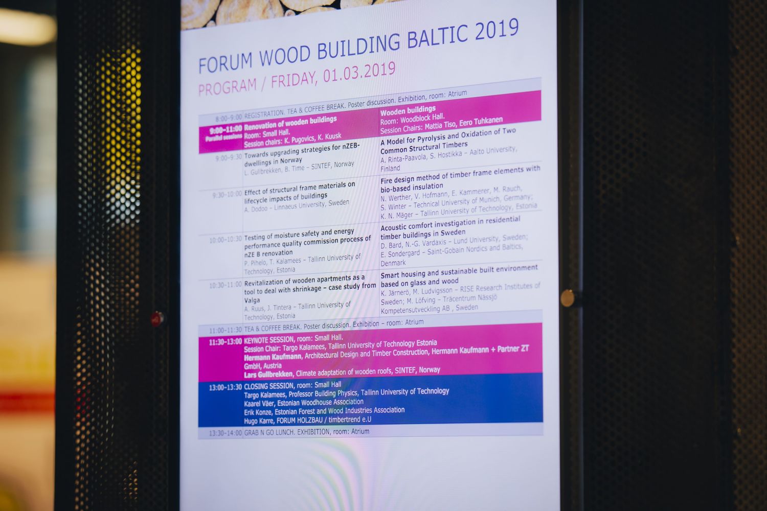 Timber houses: SCM alongside industry professionals at the Forum in Tallinn