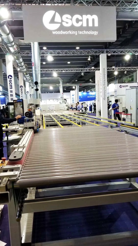 SCM cosecha un gran éxito en INTERZUM Guangzhoum con su automatización de última generación
