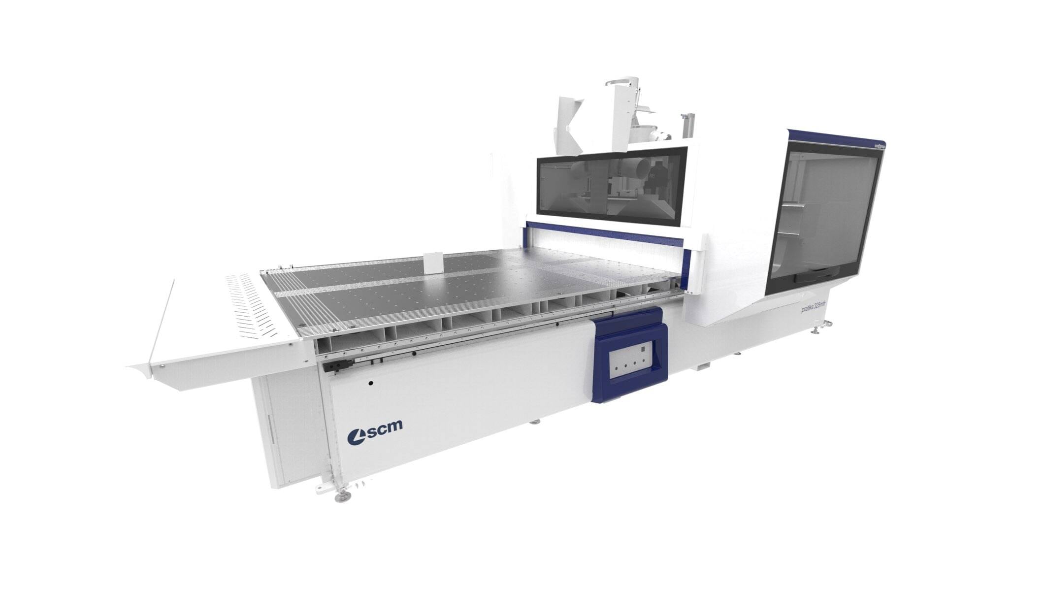 Centros de usinagem - CNC Centro de usinagem nesting para furação e fresagem - Pratika 325