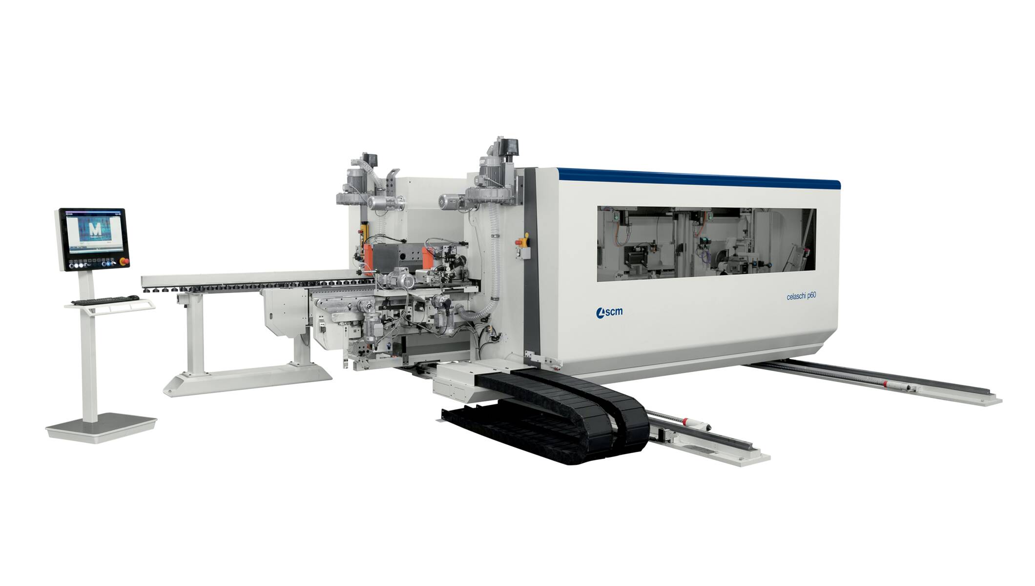 Profiling machines and double-end tenoners - Double-sided squaring and tenoning machines - celaschi p60