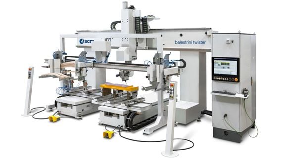 balestrini twister - Flexible 5 Axis CNC machining centre