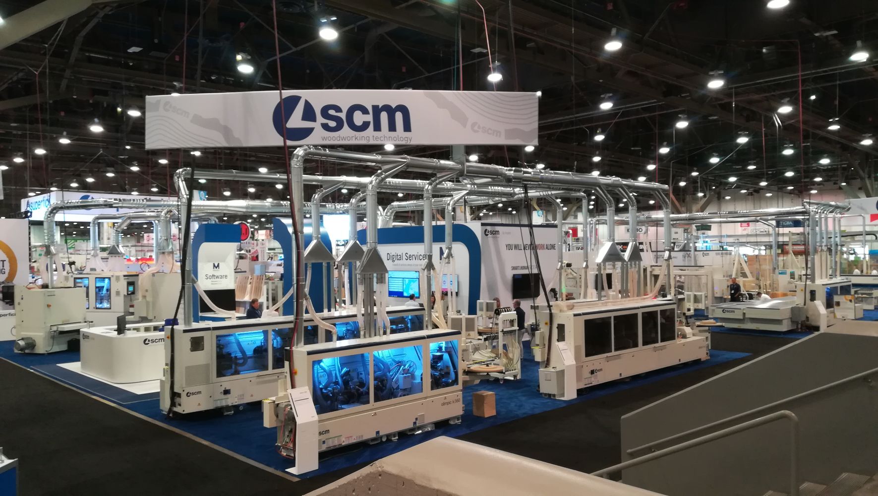 SCM takes centre stage at AWFS with its Smart&Human Factory