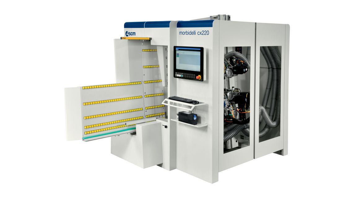 CNC Drilling Centres for Batch-1 Morbidelli cx210 - cx220 - SCM Group